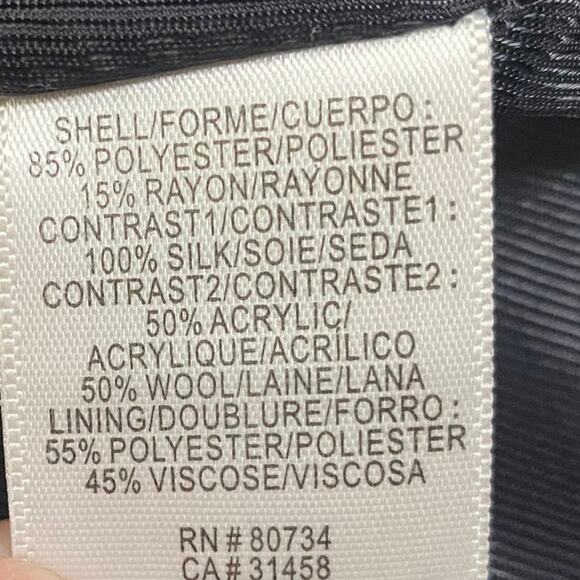 BCBGMAXAZRIA Blazer Convertible Jeweled Pins Wool Knit Trim Leopard Womens XS - Picture 13 of 15